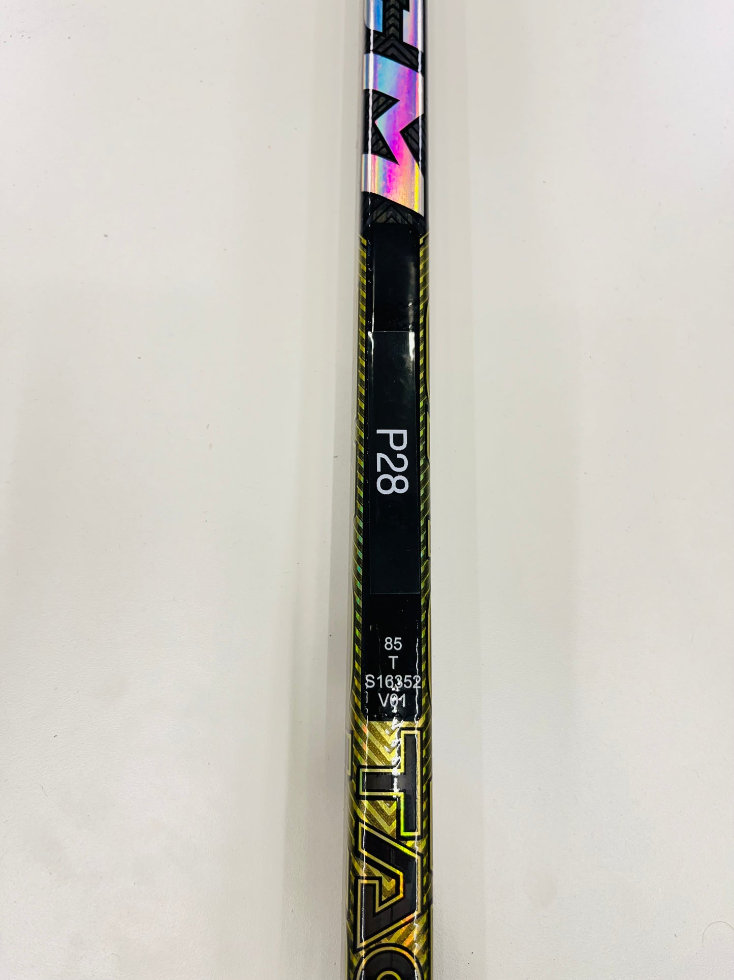 RH CCM Jetspeed FT5 Pro wrapped as a Tacks ASV | 85 Flex | P28 | New Pro Stock | NPS-143