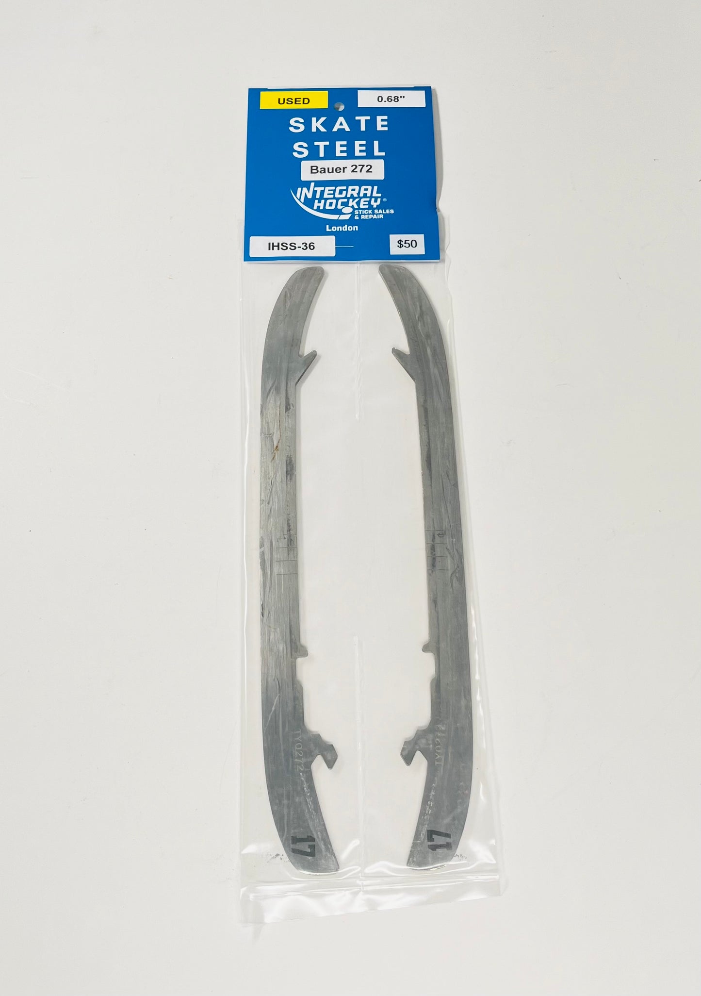 Generic Bauer Stainless Skate Steel | IHSS-36