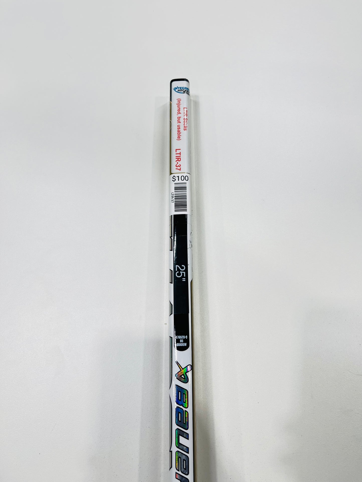 LH Bauer Supreme Shadow | 25" Flex | P31 (Goalie) | Injured But Useable | LTIR-37