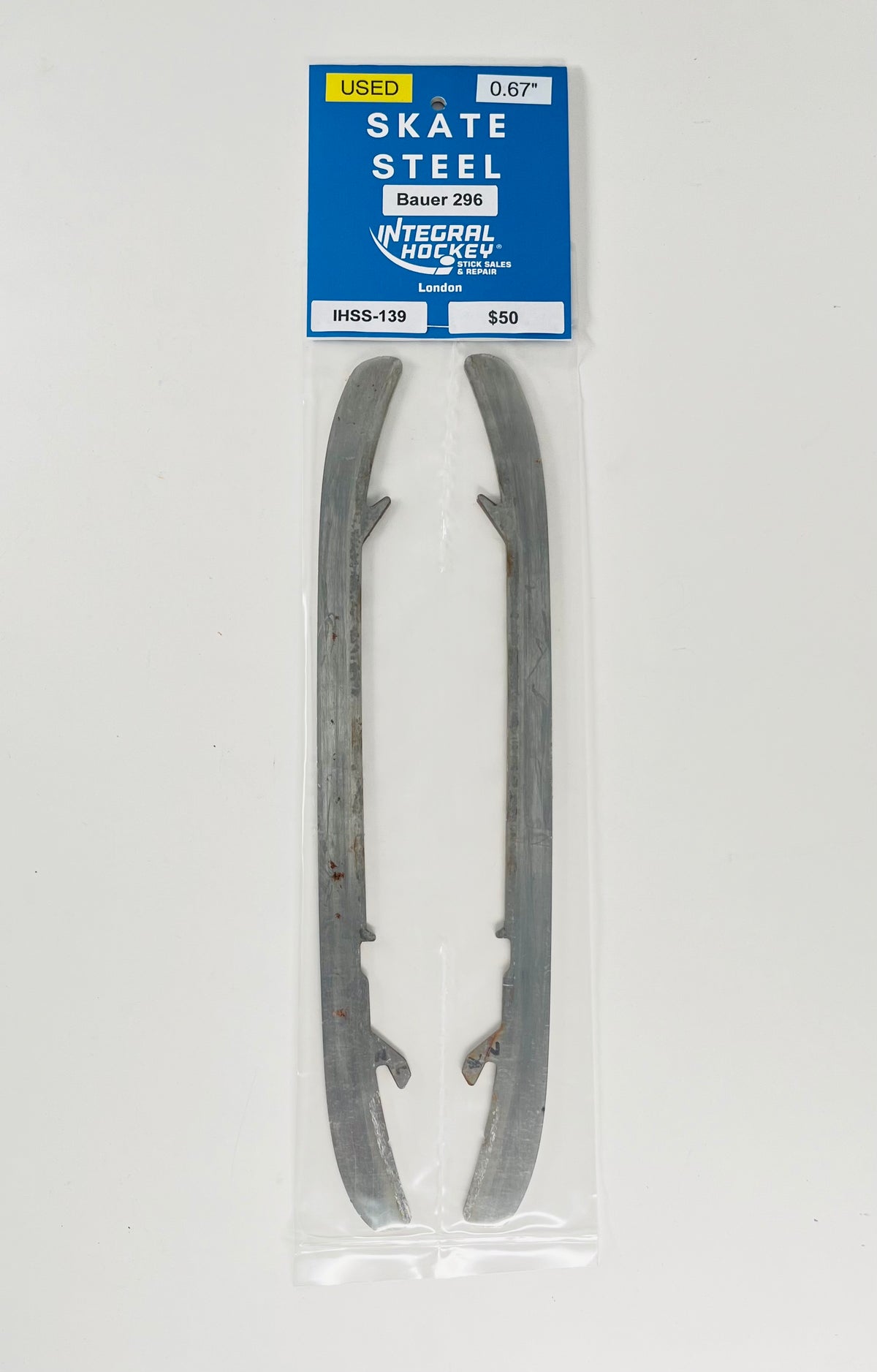 Generic Bauer Skate Steel | Size 296 | IHSS-139