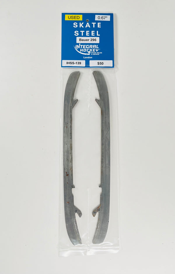 Generic Bauer Skate Steel | Size 296 | IHSS-139